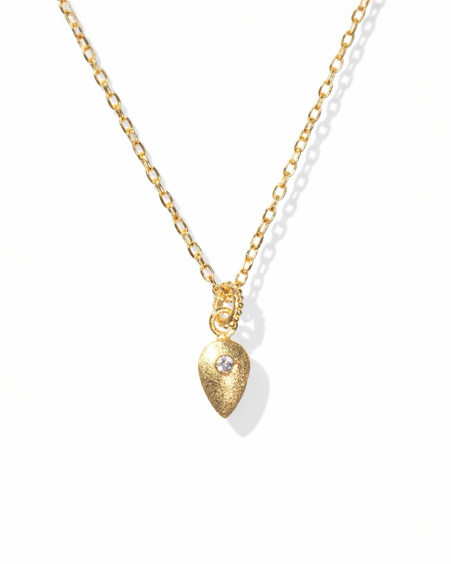 Déva pendant in vermeil or solid gold - Vermeil