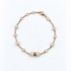 Bracelet Suzanne en vermeil 18 cts et perles de culture