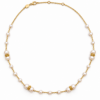 Collier Suzanne en vermeil 18 cts et perles de culture